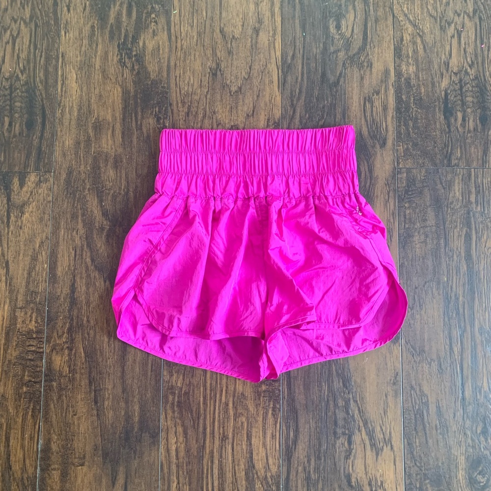 Free People The Way Home Pink Shorts